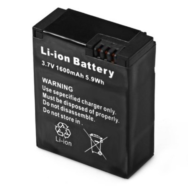 Hawkeye Firefly 6S 4K Camera Spare Part 3.7V 1600mAh Li-Ion Battery