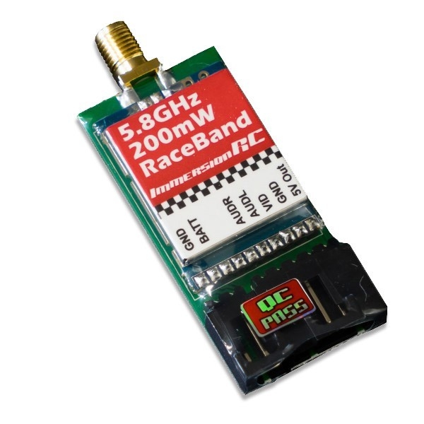 ImmersionRC Raceband 5.8GHz 200mW A/V Powerful Transmitter For FatShark