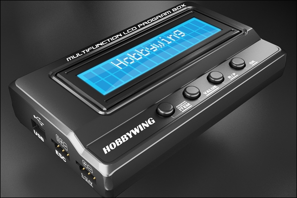 Hobbywing 3 In 1 Multifunction LCD Program Box Card Battery Voltmeter For Platinum Series ESC