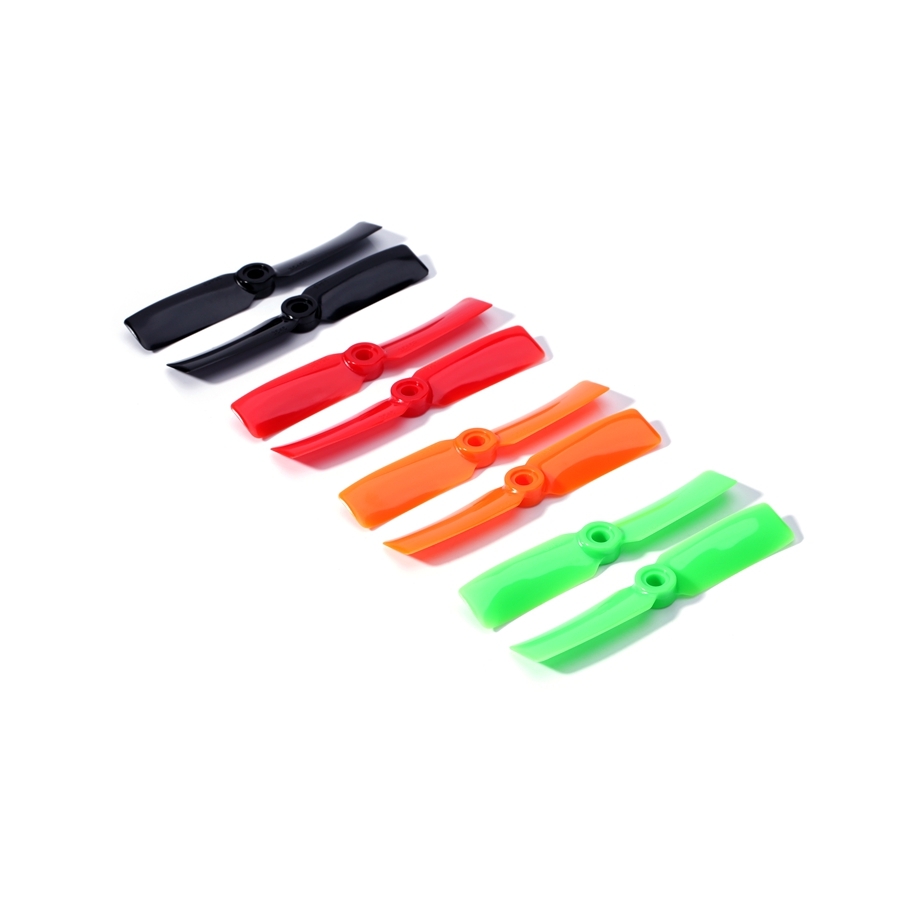 2 Pairs DYS T3545 3 Inch Propeller Black Red Green Orange