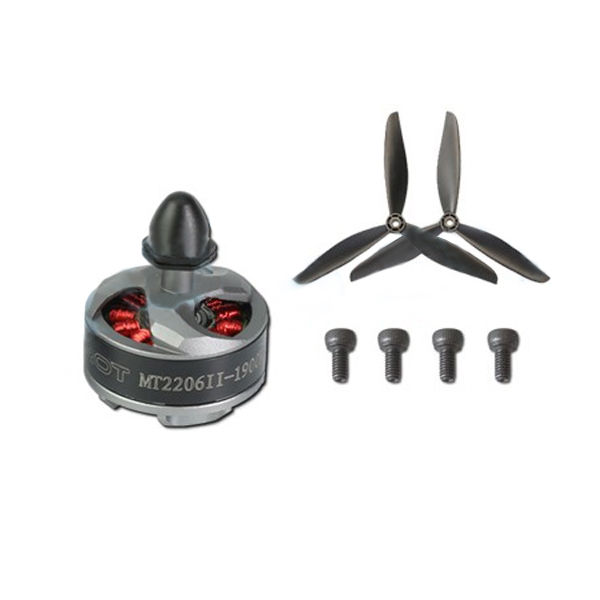 Tarot MT2206Ⅲ 1900KV Fan Type Brushless Motor with 7 inch Clover 3 Leaf Propeller TL400H7 TL400H8