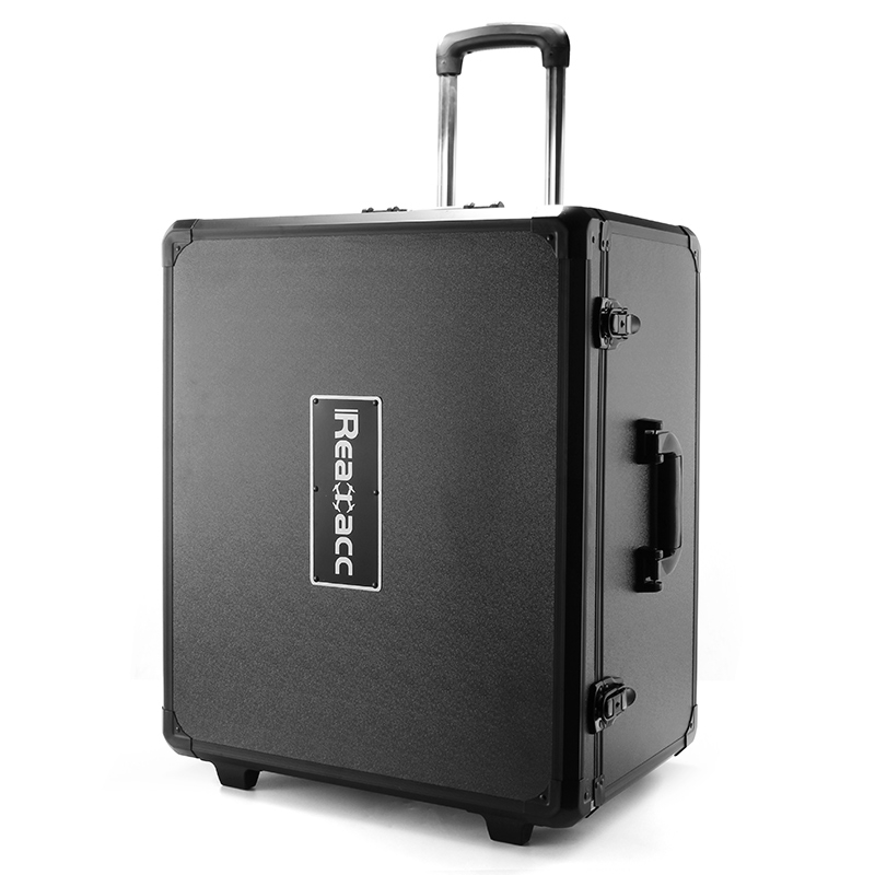 Realacc Aluminum Trolley Case Carry Out Draw-bar Box For Yuneec Typhoon Q500 RC Quadcopter