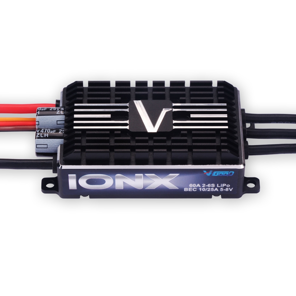 V-Good IONX 32 Bit 60A 2-6S Brushless ESC For RC Model With 8V 20A BEC