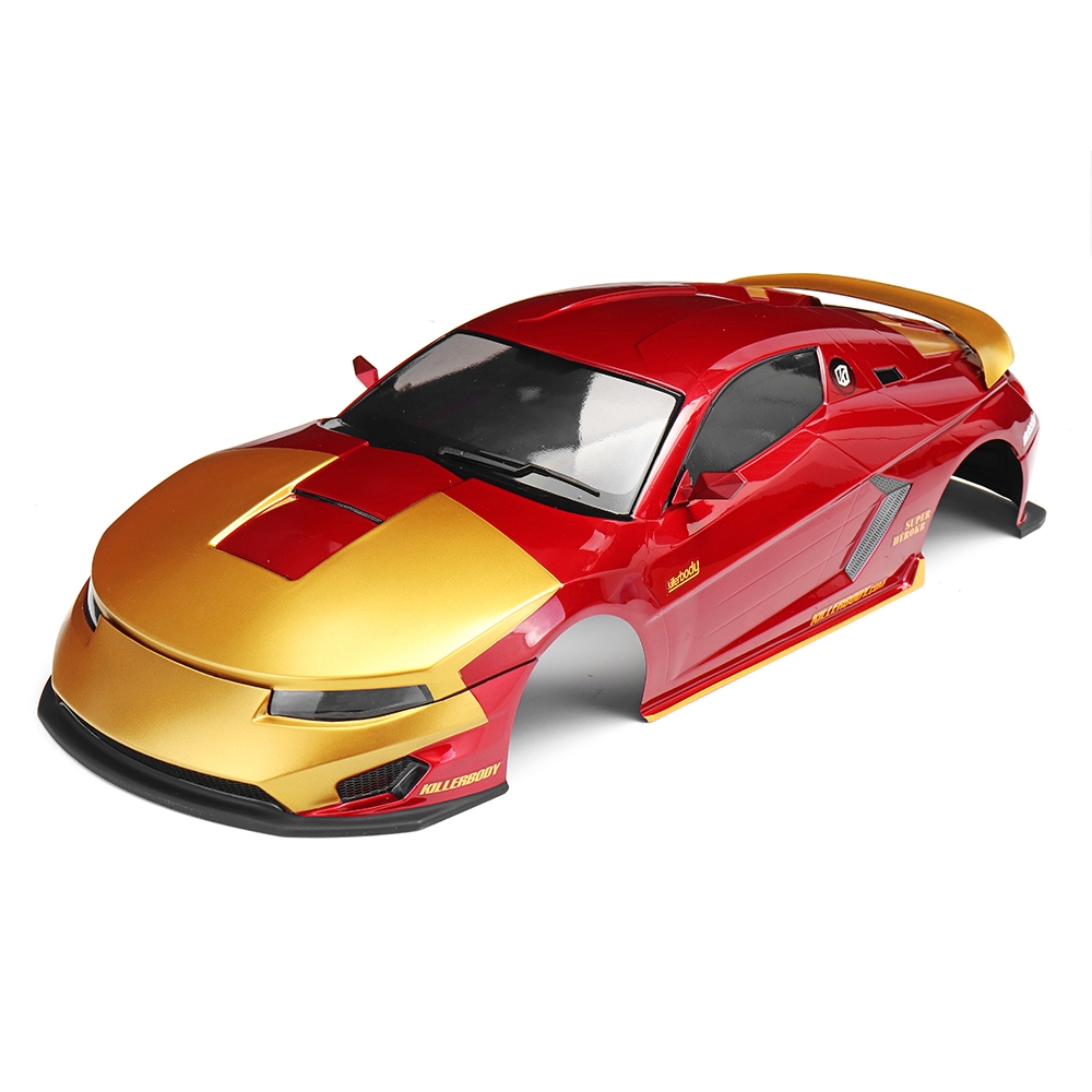 Killerbody 48720 Hero Chariot Finished Body Metallic-red & gold Shell for 1/10 Electric Touring Car