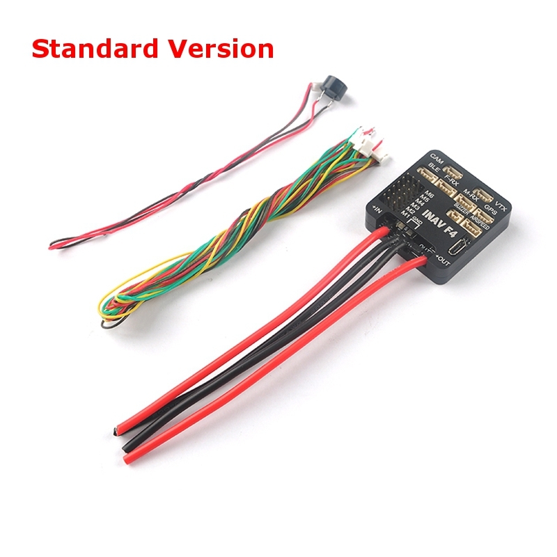 Inav F4 Flight Controller Standard/Deluxe Version Integrated OSD Buzzer W/Without M8N GPS Airspeed