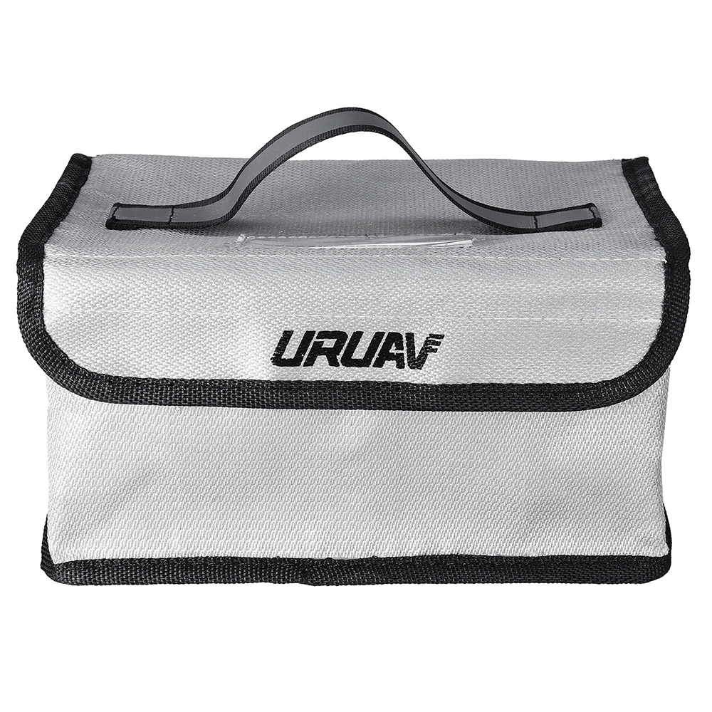 URUAV Fire Retardant LiPo Battery Explosion Proof Safety Bag with Handwritten Label 220*155*115mm