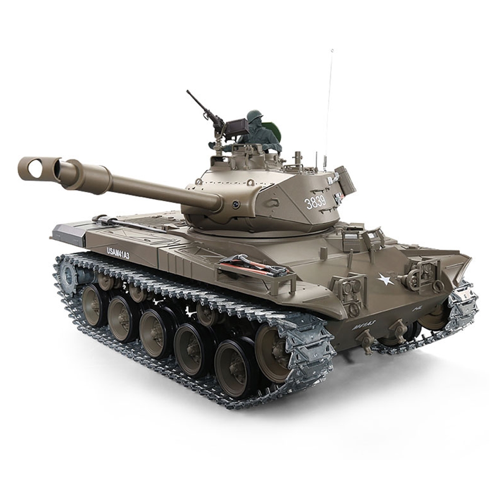 HG 1/16 3839-1 2.4G U.S. M41A3 Wacker Bulldog RC Tank