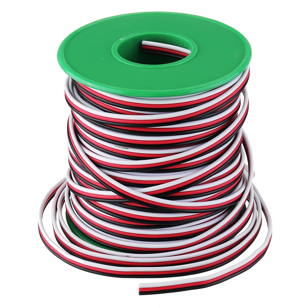 20m 22AWG Soft Silicone Line High Temperature Tinned Copper Wire Cable