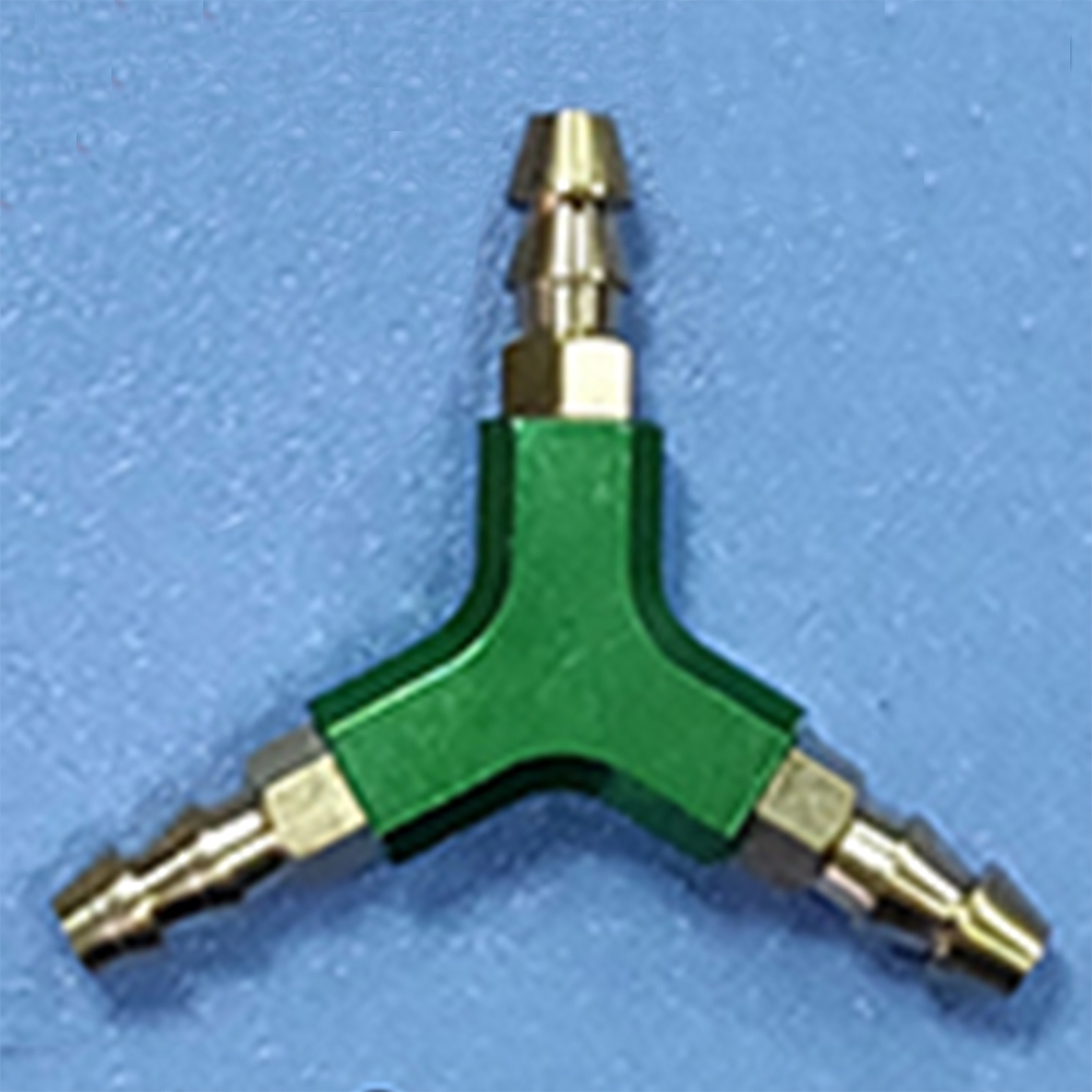 Y Type Φ2.3 Metal 3-Channel 3-way Water Hose Connector For RC Models