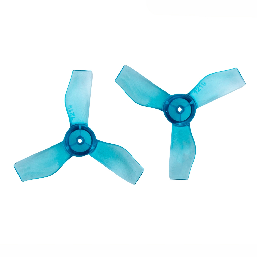 4 Pairs Gemfan 1219 31mm 0.8mm Hole 3-blade Propeller for 0703-1103 RC Drone FPV Racing Brushless Motor