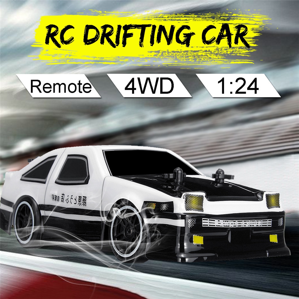 AE86 1/24 2.4G 4WD Drift Rc Car Electric On-road Vehicle without Battery Toys