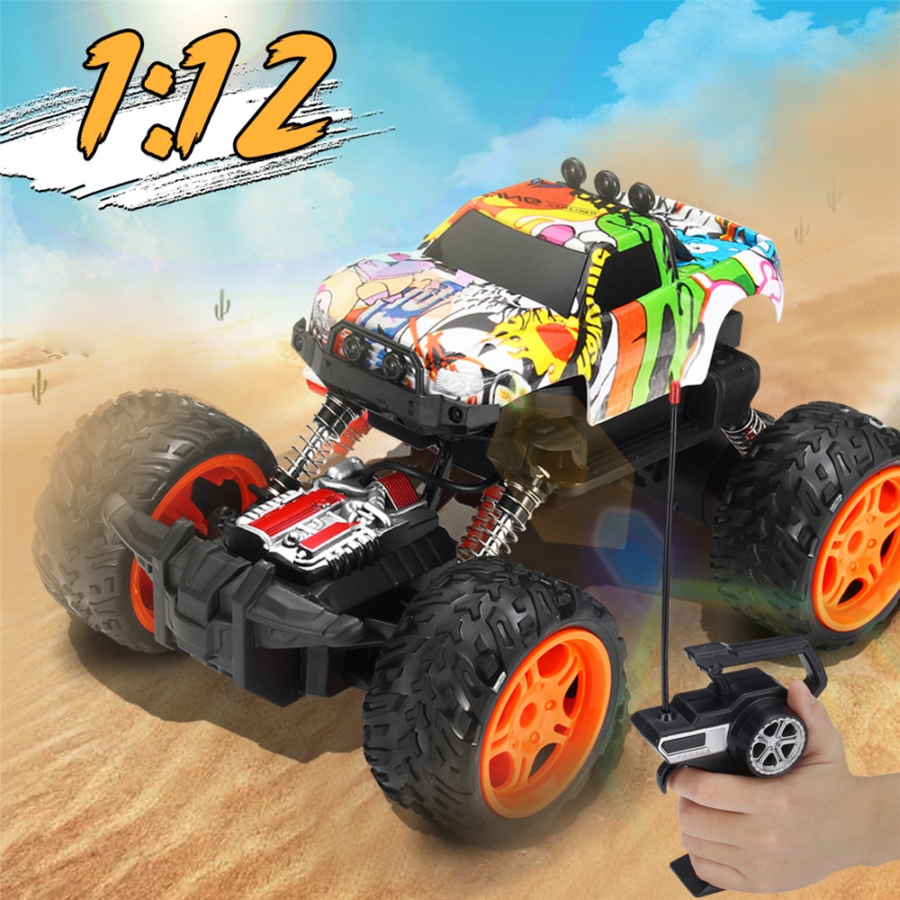ShengLiang 810-4S 1/12 Wireless Control 4WD Rc Car Graffiti Off-road Vehicle RTR Toys