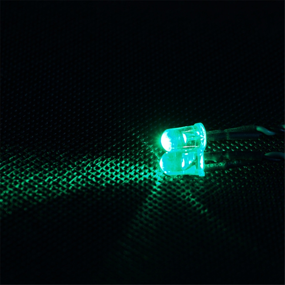 Feiyue Green RC Car LED Light For 1/12 FY03 FY04 FY05 FY06 1/10 HG RC Model Parts ⌀5mm