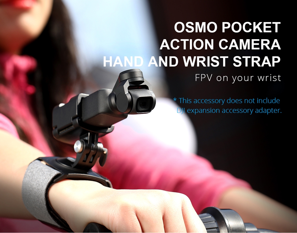 PGYTECH FPV Action Camera Hand and Wrist Strap for DJI OSMO Pocket Camera