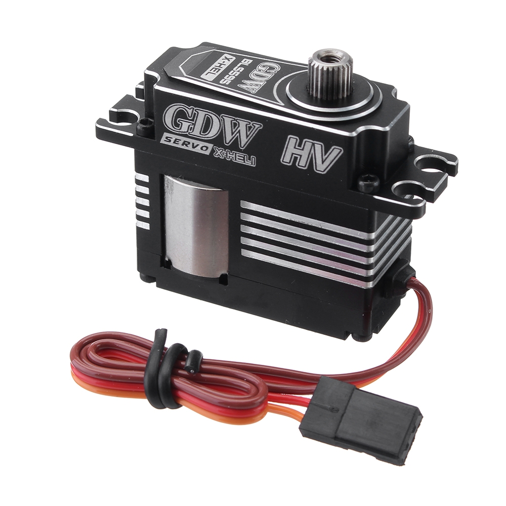 GDW BLS595HV 7KG HV Brushless Metal Gear Head-Locking Digital Servo for 500 520 420 Class RC Helicopter