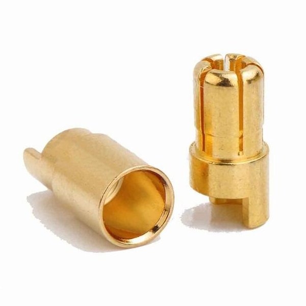 Amass 6.0mm Gold-plated Copper Banana Plug AM-1006A Male & Female 