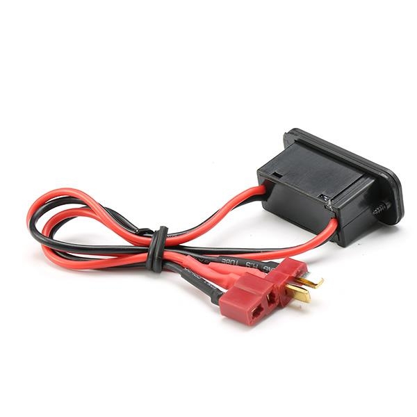 High Current LiPo Battery Switch With Optional T Plug/XT60/EC3 Plug 