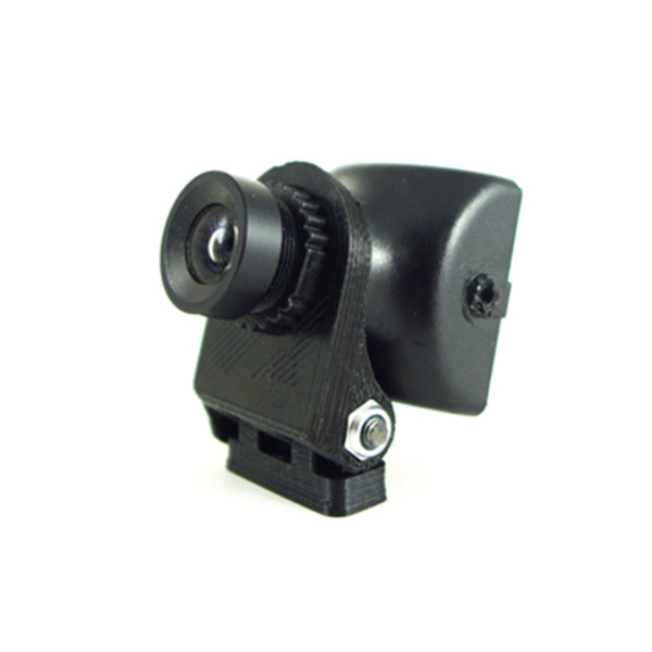 FPV Camera Mount Camera Holder 0-45 Degree Adjustable For 12mm Diameter Camera Lens PLA