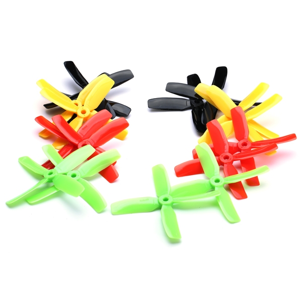 8 Pairs Kingkong 4x4x4 4040 4-Blade Propeller CW CCW for FPV Racer