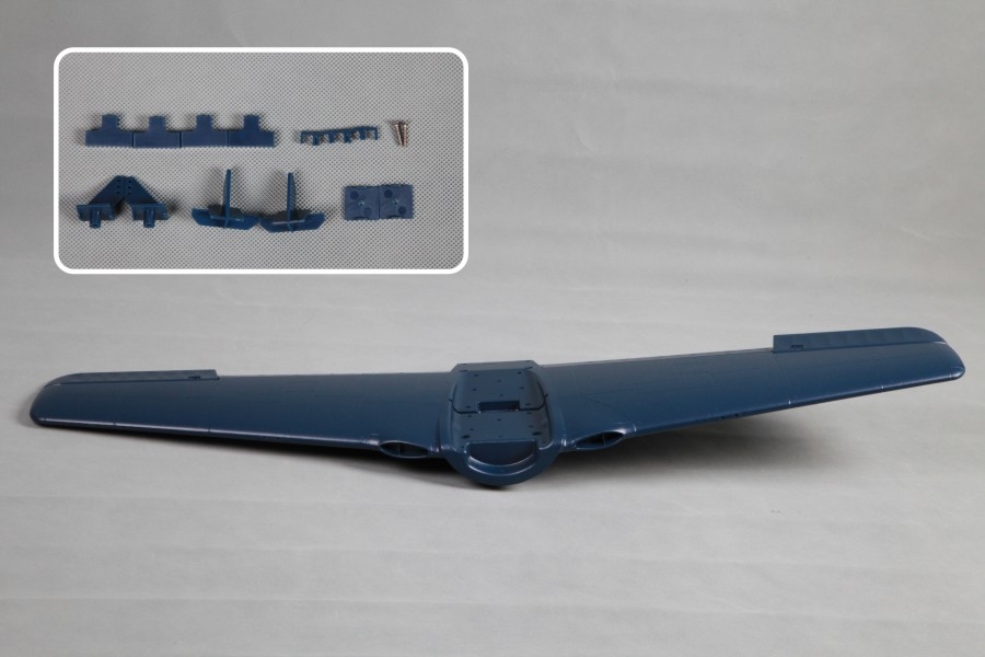 Eleven Hobby F8F Bearcat 1100mm Warbird RC Airplane Spare Part Main Wing Set EHF8F02