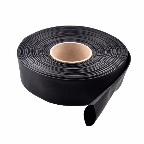 1m PVC Heat Shrink Tubing Black 30/40/46/50/60/70/86mm Wide For Lipo Battery