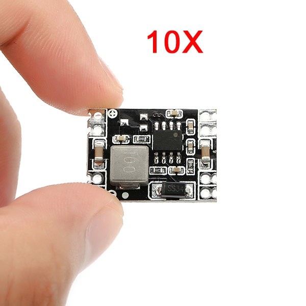 10PCS DC-DC 12V 5V to 3.3V Step Down Voltage Regulator Power Module