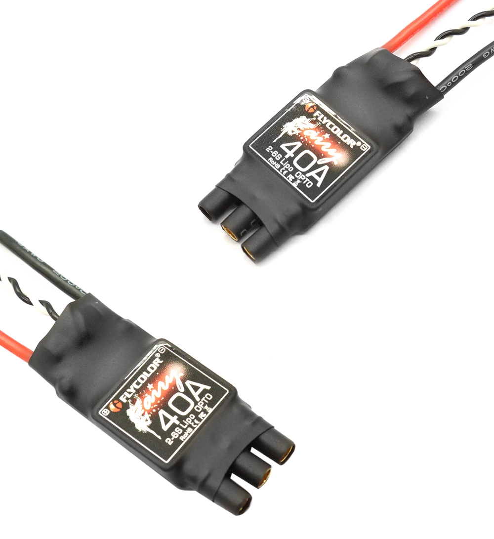 Flycolor Fairy Series 40A 2 - 6S BEC Brushless ESC for Drone
