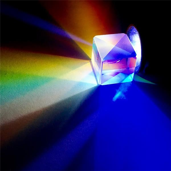 Multiple Color Combination Prism Stage Lamp Lens Vr Lenses Scientific Toy For Children