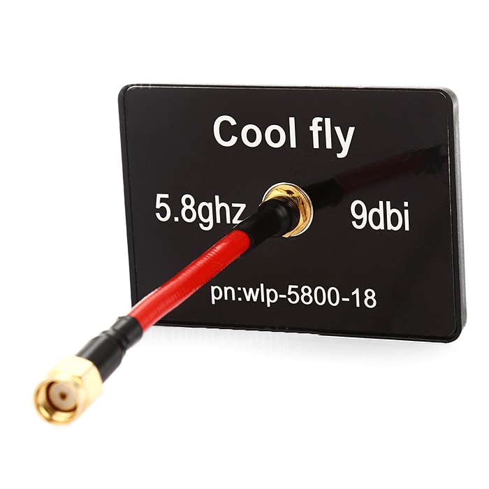 5.8G 9dBi High Gain Panel Antenna Plated Flat FPV Antenna
