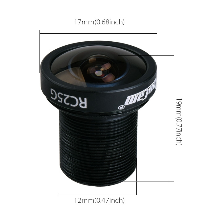 RunCam RC25G FPV Lens 2.5mm FOV 140 Degree Wide Angle for Split Swift Swift2 Mini Gopro Hero2 Split2