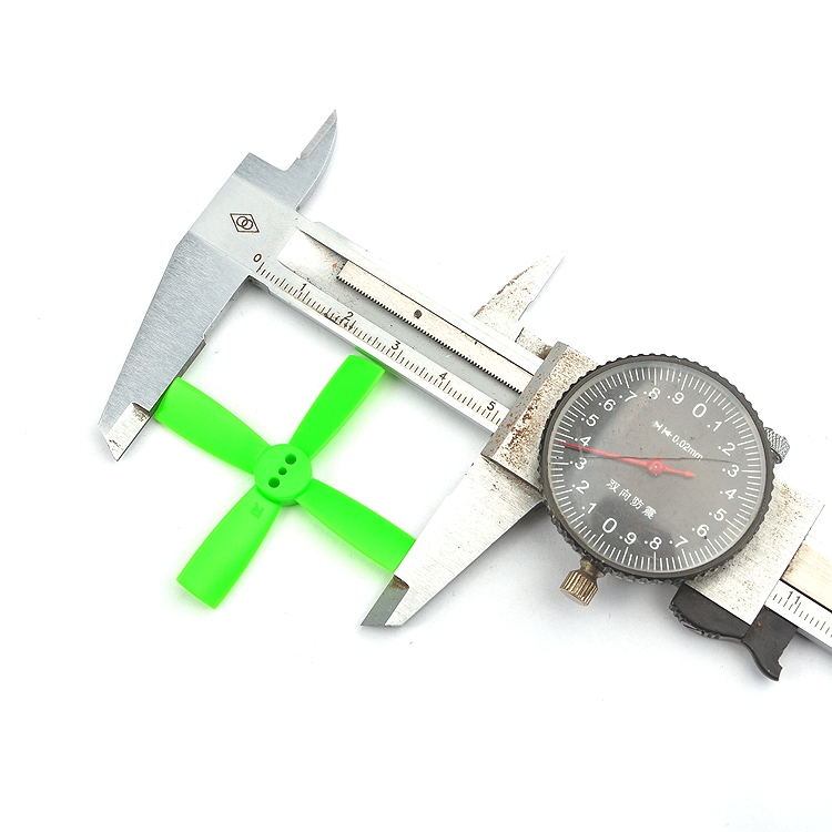 10 Pairs Racerstar 2035 50mm 4 Blade ABS Propeller 1.5mm Mounting Hole For 80-110 FPV Racing Frame 