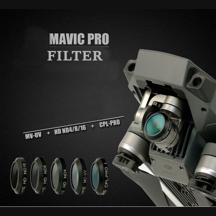 Cool 0.5mm MC-UV ND4/ND8/ND16 CPL Camera Filter Lens for FPV MAVIC PRO