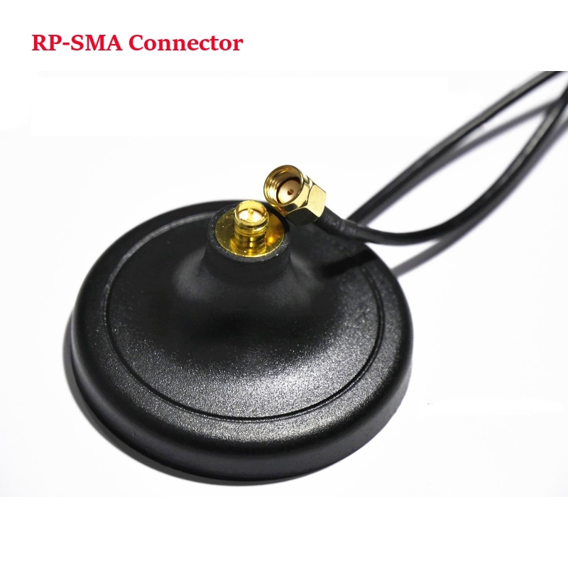 FPV 1.3m Vehicle-Mounted Extension Antenna Base Fixed Mount 130mm Extend Cable SMA RP-SMA