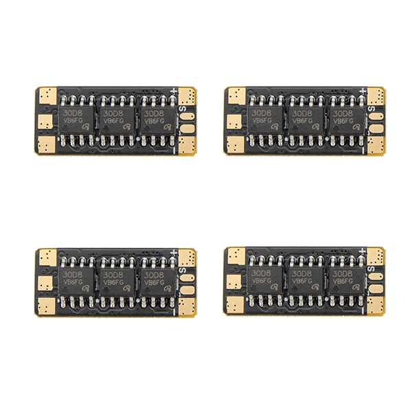 4PCS Racerstar Labs 8A 8amp 2-3S Dshot600 Ready ESC BLHeli_S 16.5 BB2 Supports Dshot300 Dshot150