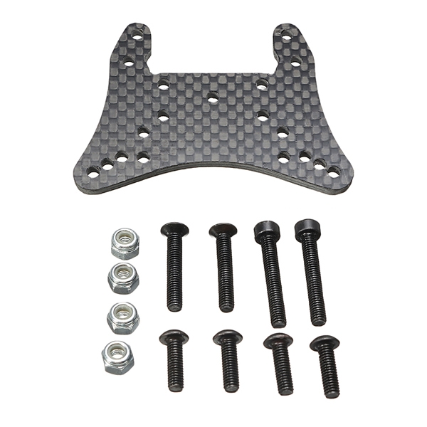 VRX RH 1043&1045 RC Racing Brushless Desert Truggy Car Carbon Front Shock Tower 1set 10902