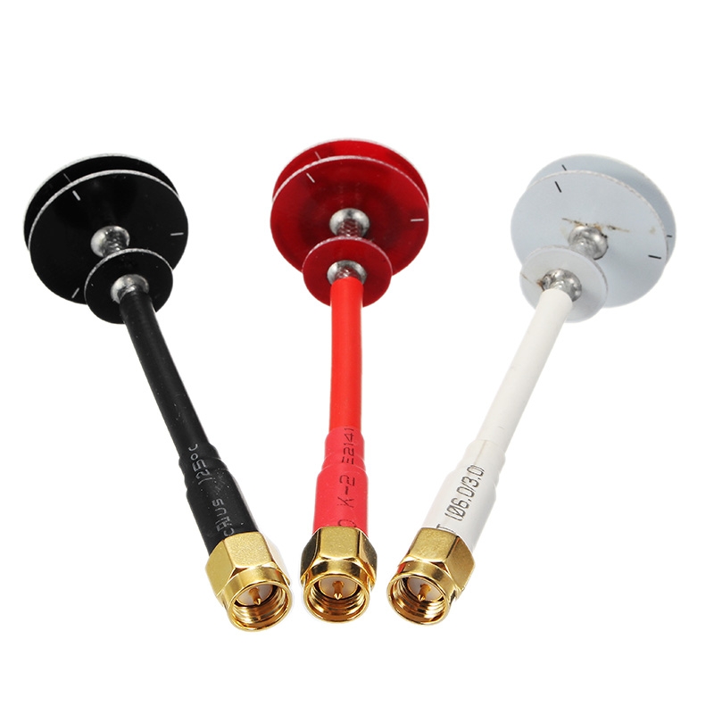 Realacc 5.8G 5dBi 50W Omnidirectional Omni FPV Flat Panel Pagoda Antenna LHCP/RHCP SMA/RP-SMA