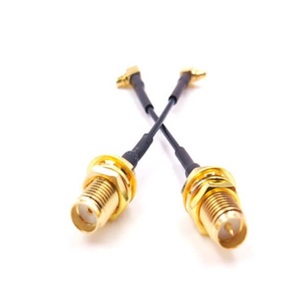 1PCS PandaRC MMCX to SMA/RP-SMA Female Adapter Connector Cable 70mm for PandaRC VT5804/Flytower