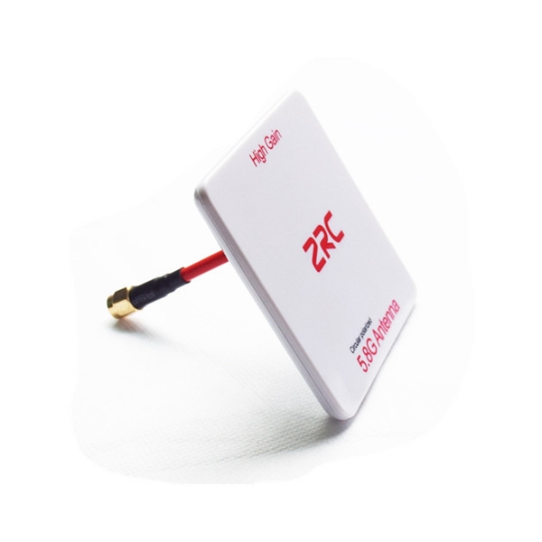 ZRC 5.8G 14dbi Circular Polarized High Gain Flat Panel FPV Antenna SMA/RP-SMA LHCP/RHCP