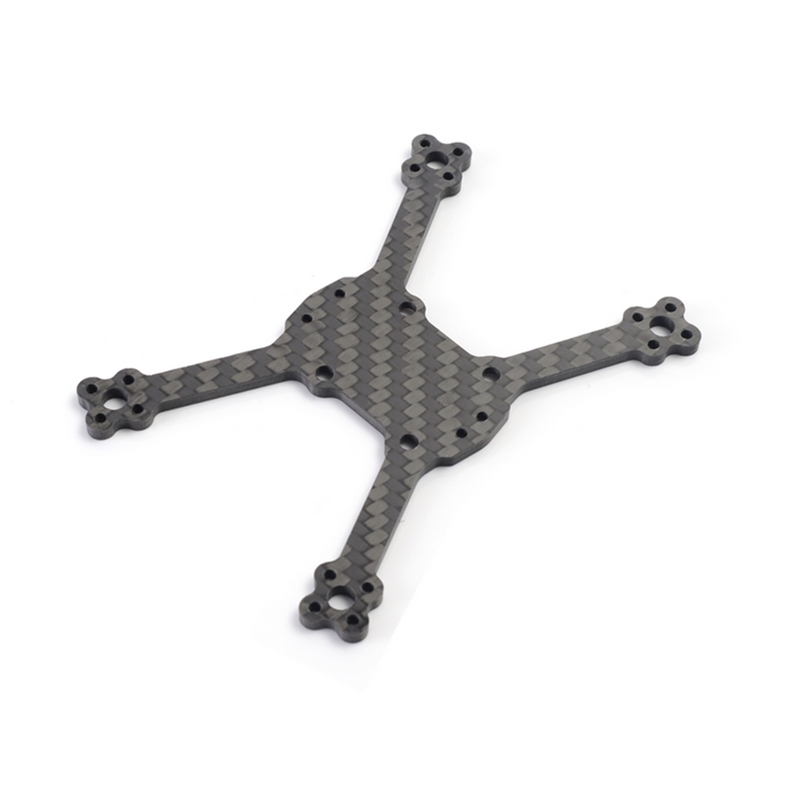 Diatone 2018 GT-R90 Carbon Fiber FPV Racing Drone Spare Part Integrated Frame Arm Lower Plate 3mm