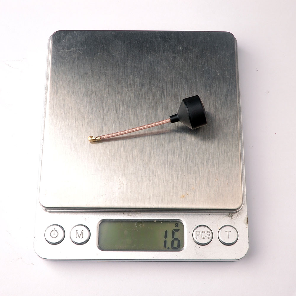 Realacc UXII Stubby RHCP U.FL/IPEX IPX 5.8GHz 1.6dBi Super Mini Antenna For TX RX Fatshark Goggles R