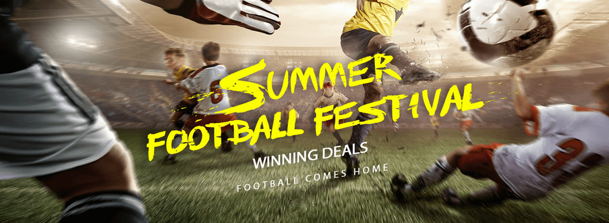 Summer Footbal Festival - winning deals at GearBest