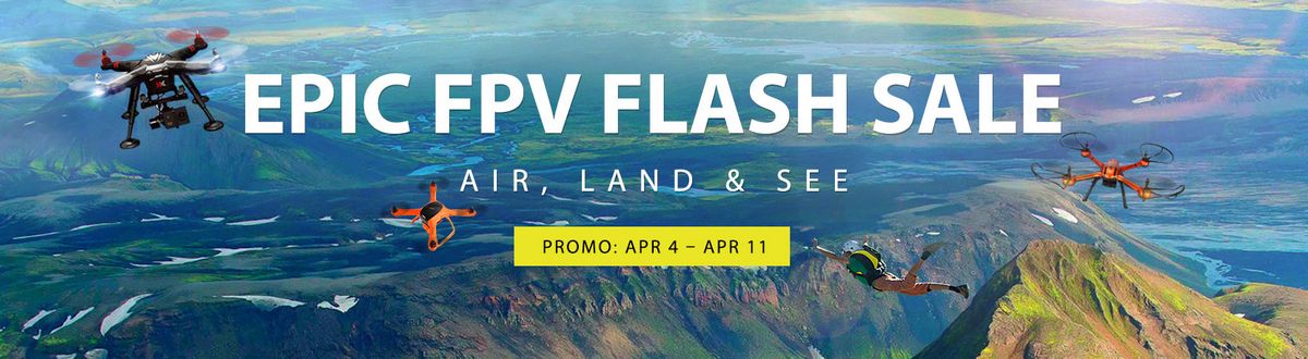 GearBest Epic FPV flash sale