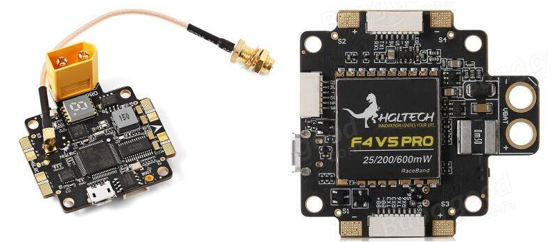 HGLRC F4 V5PRO Flight Controller with VTX