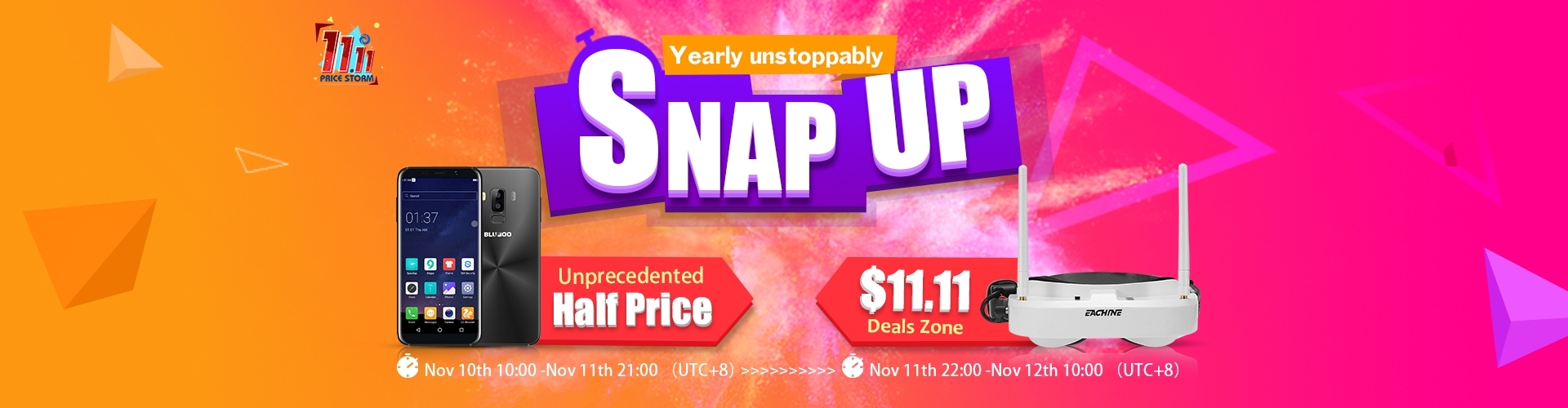 SnapUp 11.11 at BangGood - great deals