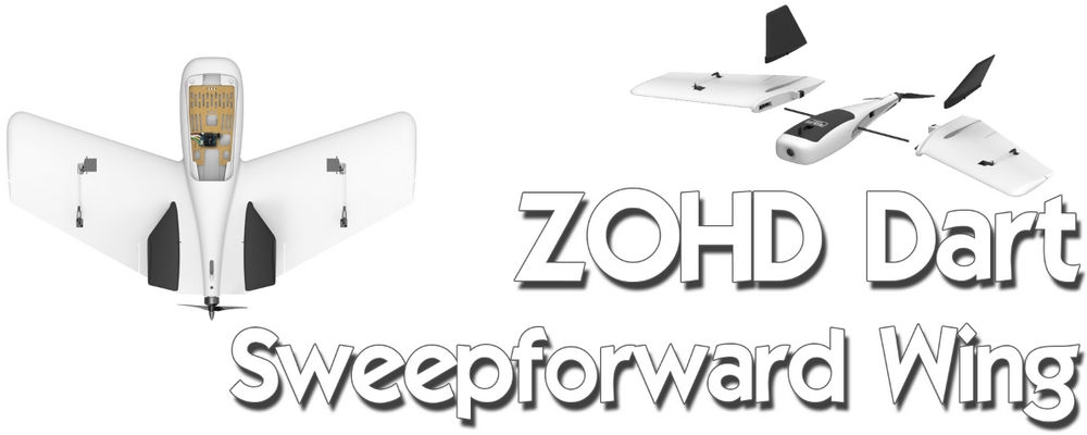 ZOHD Dart Sweepforward Wing 635mm