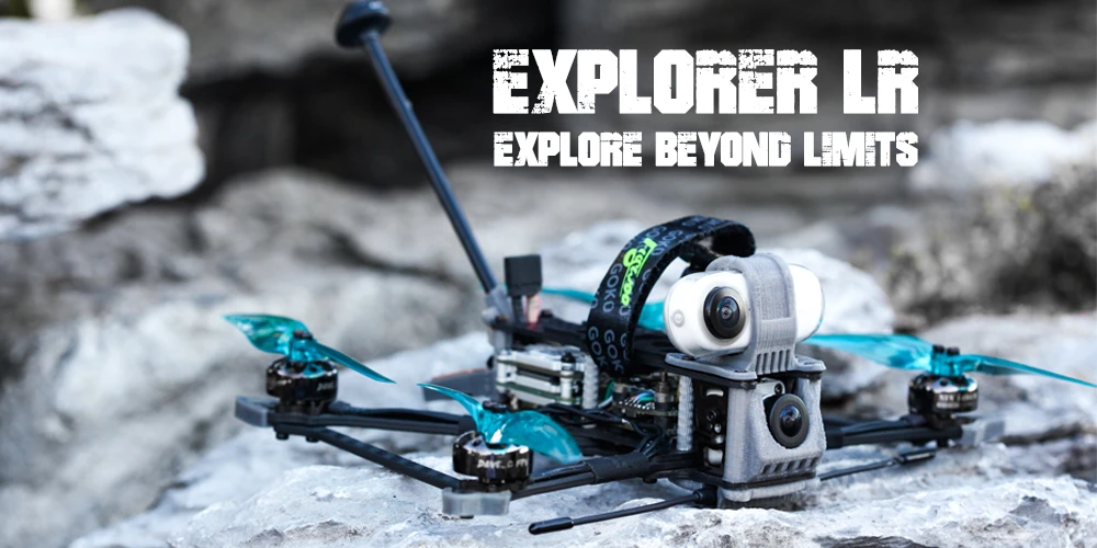 Sub 250gr Long range Flywoo Explorer LR HD 4'' 4S Micro Quadcopter