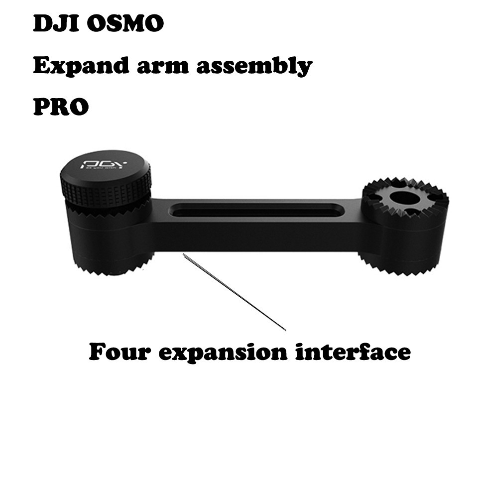 DJI OSMO Pro 4K Camera 3-Axis Handheld Gimbal Extension Arm Expand Frame
