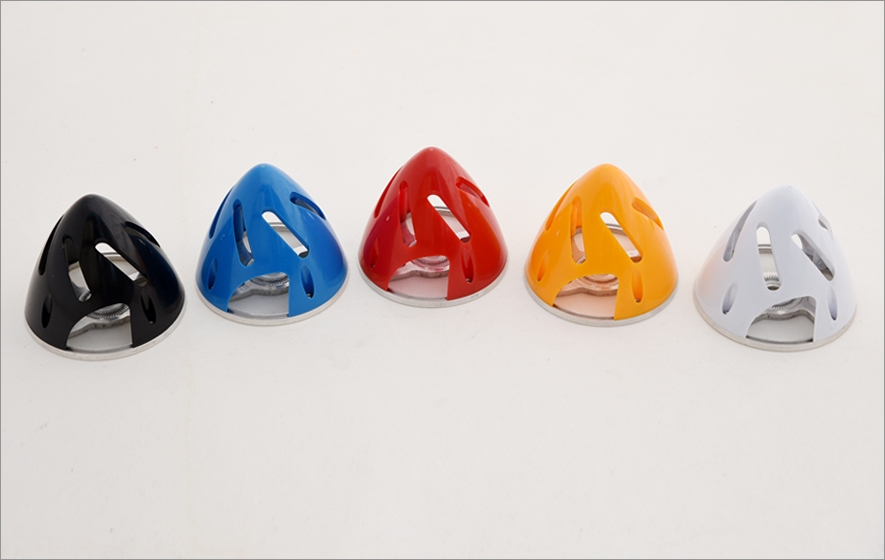 Gemfan 57mm SAHA57-B Hollow Plastic Propeller Spinner With Aluminum Alloy Base 5 Colors