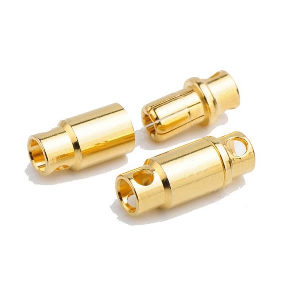 Amass 8.0mm Gold-plated Copper Banana Plug AM-1006B Male & Female 