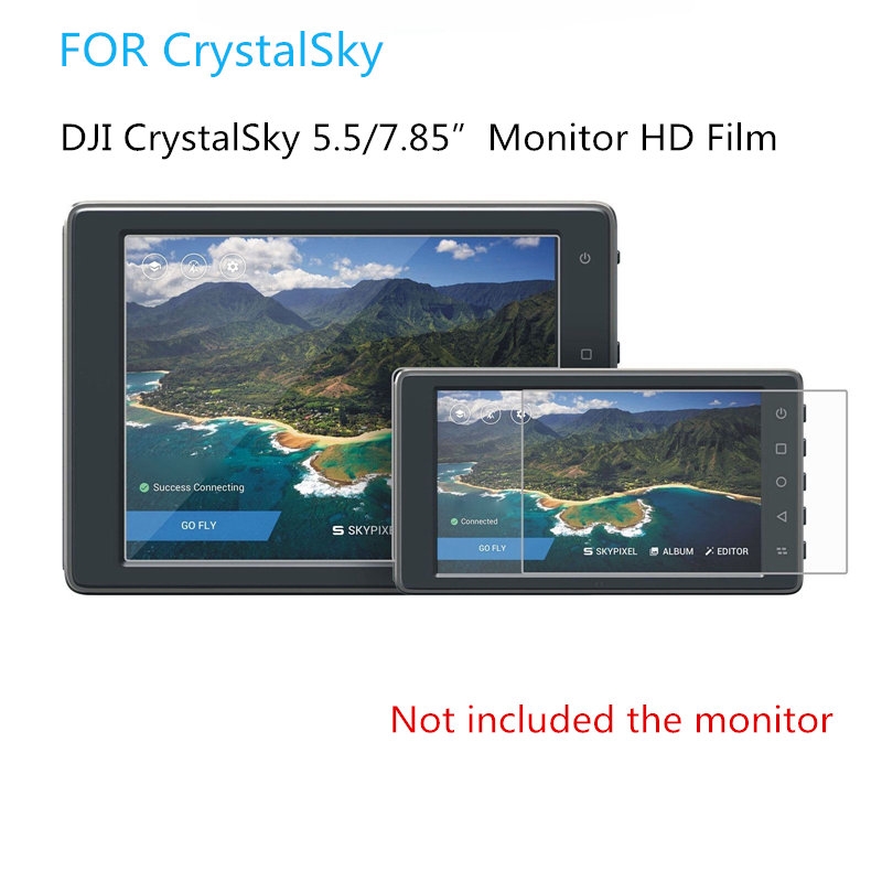 5.5"/7.85" Explosion-Proof Film Screen Protector Screen Tempered Film For DJI CrystalSky Monitor